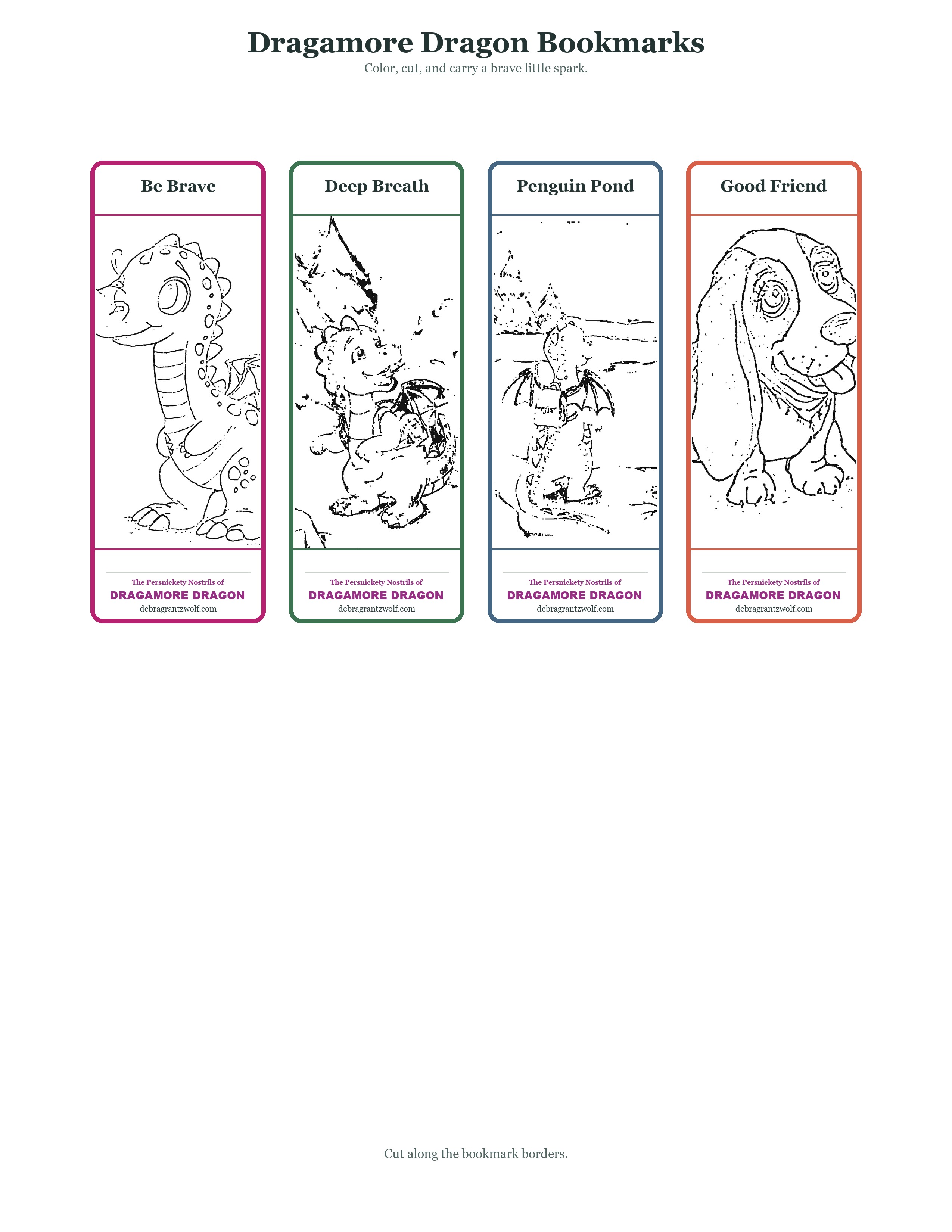 Color-In Bookmark Sheet