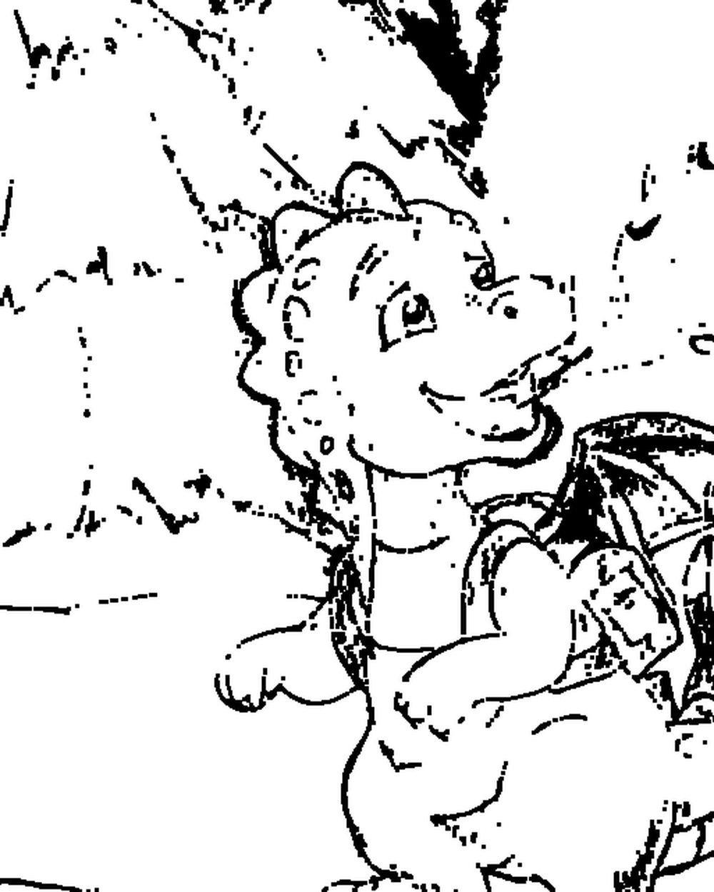 A Brave Breath printable coloring page
