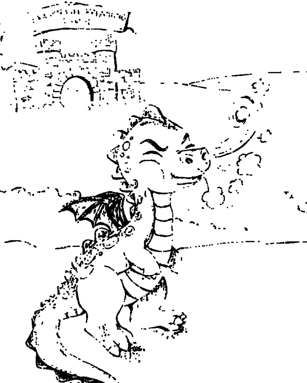 Little Brother, Big Brother printable coloring page