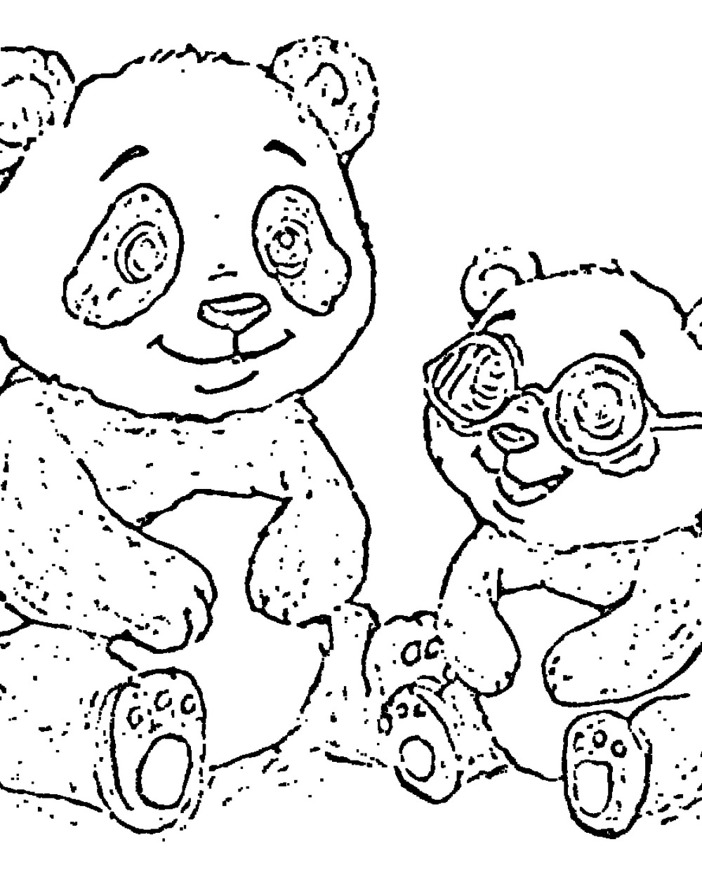 Zack and Kimi printable coloring page